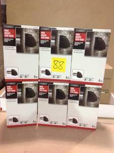 lot 88 image: 4 in. Wide Mouth Black Vent Hood by Everbilt Customer Returns See Pictures