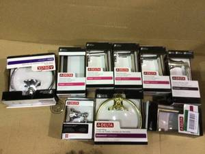 MIX LOT OF DELTA Bath Accesories various models Customer Returns See Pictures