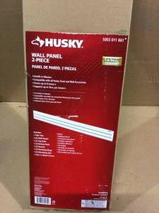 8 in. x 50 in. Slat Wall 2-Panel Pack with Trim by Husky&nbsp&nbspCustomer Returns See Pictures&nbsp