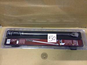 50 ft.lbs. to 250 ft.lbs. 12 in. Drive Torque Wrench by Husky&nbsp&nbspCustomer Returns See Pictures&nbsp