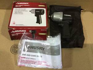 250 ft.lbs. 38 In. Impact Wrench by Husky&nbsp&nbspCustomer Returns See Pictures&nbsp