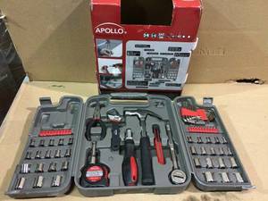 Multi-Purpose Tool Kit (79-Piece) by Apollo&nbsp&nbspCustomer Returns See Pictures&nbsp