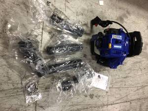 Badger Super-Duty 190 MPH 550 CFM 43 cc Gas Full Crank 2-Cycle Back Pack Leaf Blower not used open box  see pictures