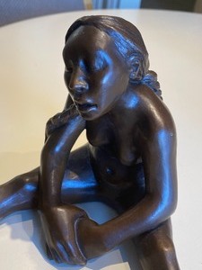 Bronze Figurine by Rox (Roxanne Swentzell