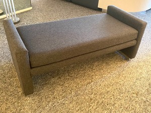 Contemporary Design Upholstered Bench by Tri-Mark