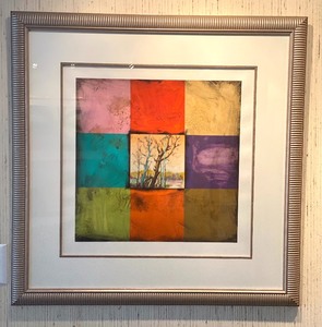 Original Framed Abstract Art