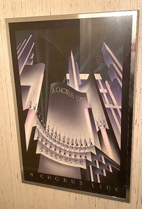 Limited Lithograph by Robert Hoppe- A Chorus Line