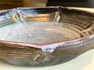 Beautiful Artist Created Pottery BowlPlatter