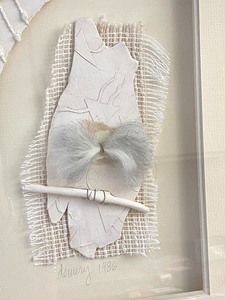 Mixed Media Fiber Framed Art