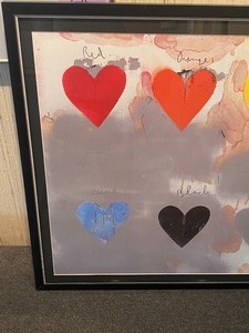 Framed Poster by Jim Dine