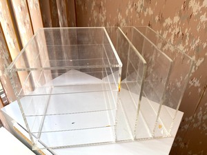 Lucite Desk Top Organizer