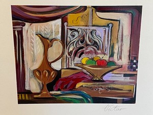Painted Still Life by Victor