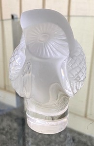 Lalique Owl Figurine