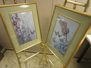 lot 530 image: G. LEONCE BIRD COLOR LITHOGRAPH PRINTS, LIMITED QUANTITY, CERTIFICATE OF AUTHENCITY, FRAMED