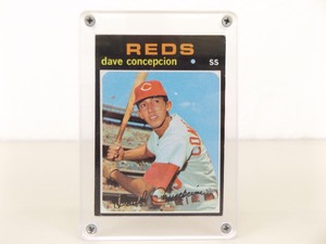 1971 Topps Baseball DAVE CONCEPCION #14 in Hard Screw Case