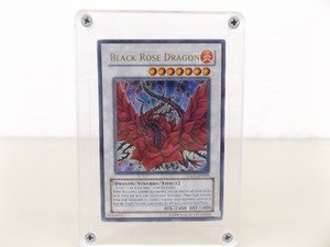 RARE Yu-GI-OH Yugioh BLACK ROSE DRAGON Foil Card #CSOC-EN039