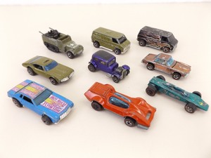 9 Authentic Original Hot Wheels Redline Cars