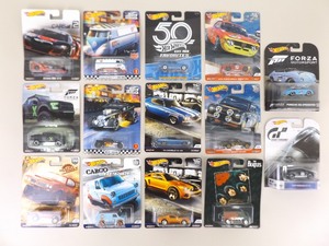 14 NEW in Original Package Hot Wheels Real Rider Car Culture etc. Cars