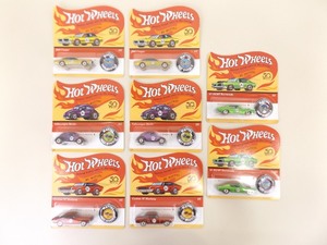 8 NEW in Original Package Hot Wheels 50th Redline Collectors Cars