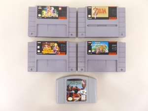 5 RARE Original Nintendo 64 and NES Video Games&nbsp