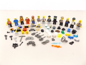 Lot of Vintage Lego Minifigures, Pieces, Parts, etc.