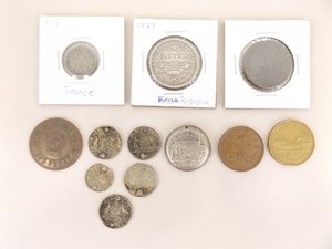 Lot of Misc. Silver etc. Antique etc. Foreign Coins