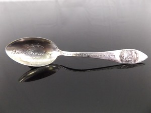 Antique .925 Sterling Silver&nbspSan Francisco California Souvenir Spoon
