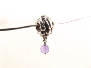 Authentic PANDORA .925 Sterling Silver ALE White Wine Grape Bead #790481