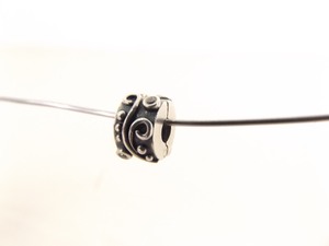 Authentic PANDORA .925 Sterling Silver ALE Crystal Tendril Clip #790380