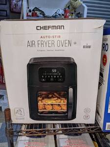 lot 6 image: Chefman Auto-Stir Air Fryer Oven Plus