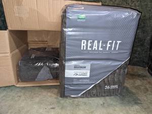 lot 102 image: Depend Real Fit Incontinence Underwear for Men LXL - 2 Packs