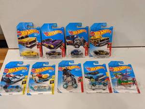 lot 202 image: 9 New Hot Wheels Cars