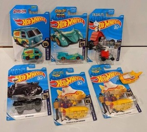 lot 203 image: 6 New Hot Wheels Cars