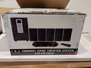 lot 8 image: Craig 5.1 Channel Home Theater System wDVD Player