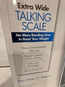 lot 194 image: Ideaworks Extra Wide Talking Scale