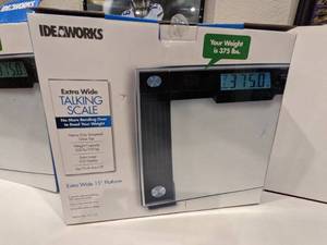 lot 12 image: Ideaworks Extra Wide Talking Scale