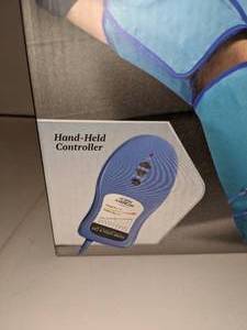lot 196 image: 2 Sets of Electric Air Compression Leg & Foot Wraps