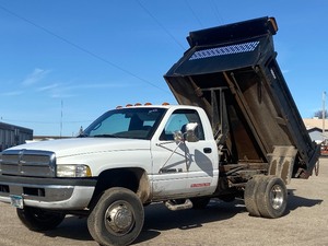 1999 Dodge Ram 3500 Contractors Dump Truck