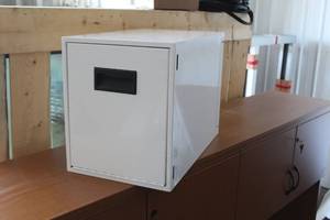 lot 244 image: Metal File Cabinet 1-door