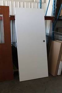 lot 225 image: Solid Metal Interior Door