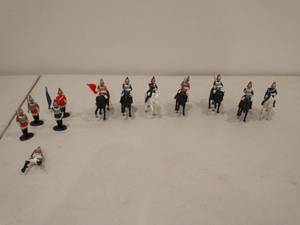 Collection of Parade Soldiers Mounted Band of The Royal Life Guards British Cavalry 
