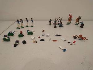 Collection of Misc. Plastic Toy Soldiers and Other Plastic Toy Figure.