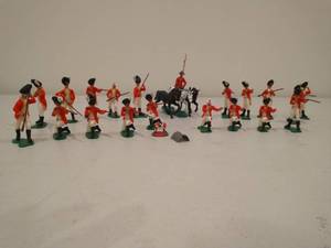 Collection of British Red Coats Soldiers War Of Independence
