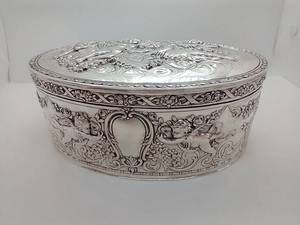 800 Silver Trinket Box