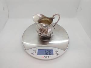 800 Silver Small Creamer