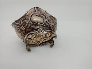 Six 800 Silver Salt Cellars