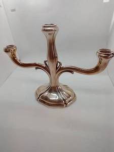 835 Silver Three Tier Candle Holder