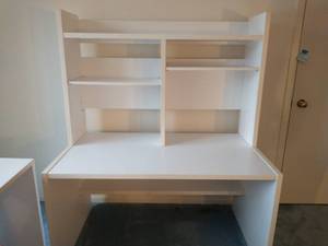 Desk with Shelves