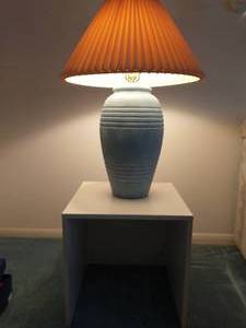 End Table and Lamp
