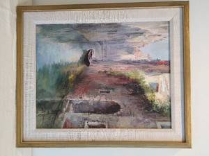 Canal Framed Canvas